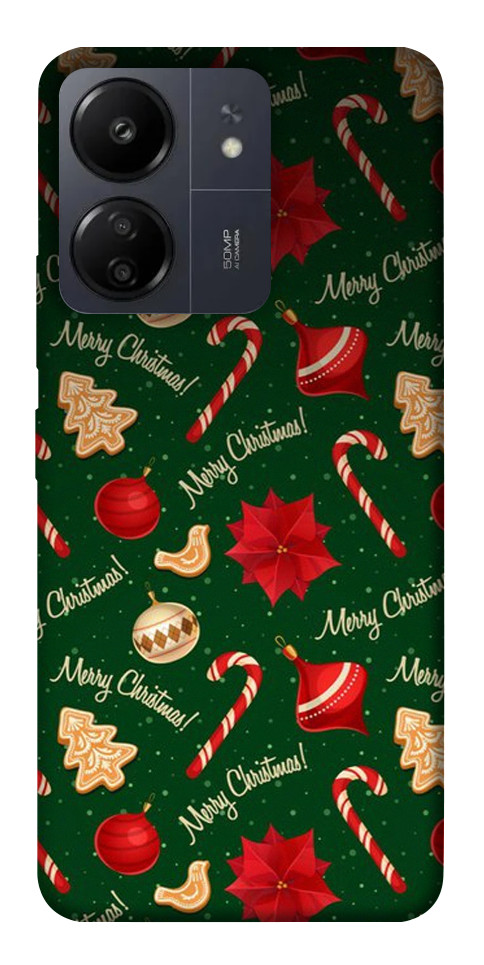 Чохол Merry Christmas для Xiaomi Poco C65