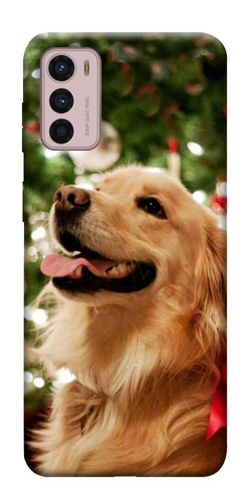 Чохол New year dog для Motorola Moto G42