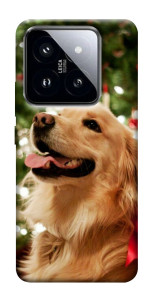 Чехол New year dog для Xiaomi 14 Pro