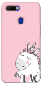 Чехол Unicorn love для Oppo A7