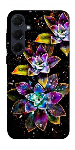 Чохол Flowers on black для Galaxy A35