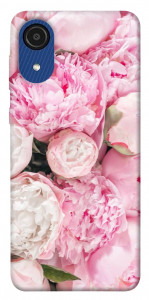 Чохол Pink peonies для Galaxy A03 Core