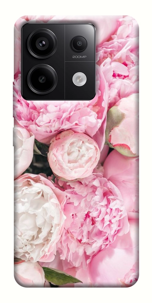 Чехол Pink peonies для Xiaomi Redmi Note 13 Pro 4G