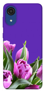 Чехол Тюльпаны для Galaxy A03 Core