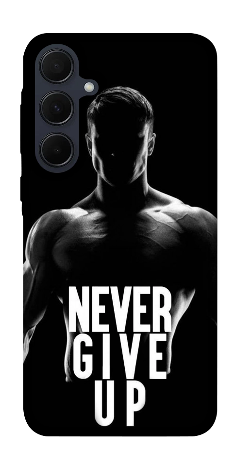 Чехол Never give up для Galaxy A35