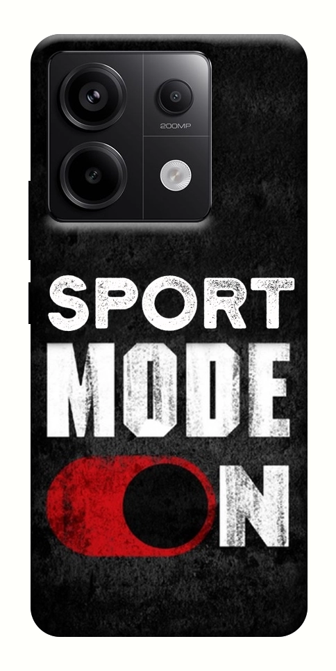 Чохол Sport mode on для Xiaomi Redmi Note 13 Pro 4G