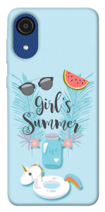 Чехол Girls summer для Galaxy A03 Core