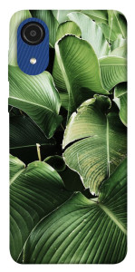 Чехол Тропическая листва для Galaxy A03 Core