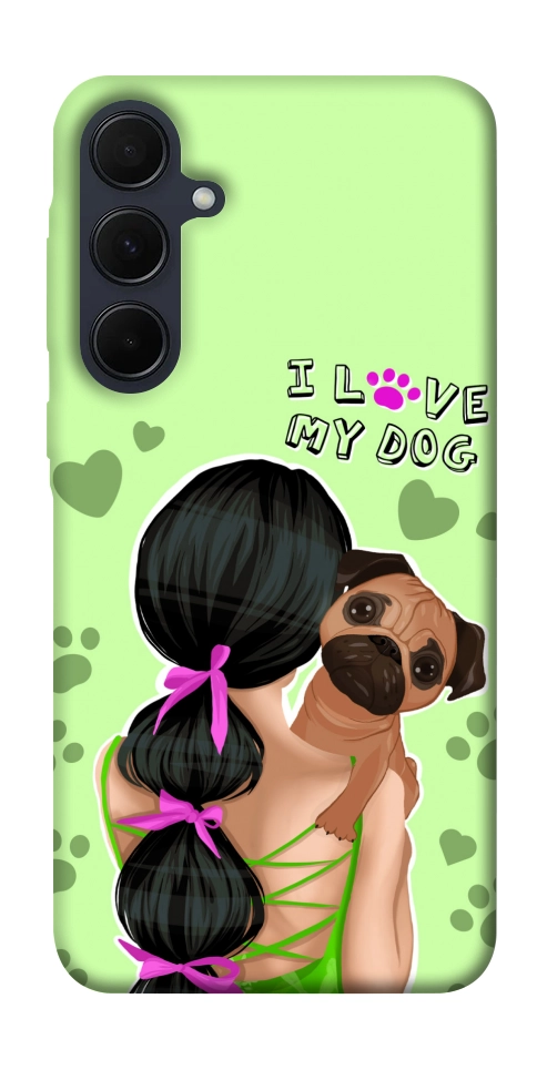 Чехол Love my dog для Galaxy A35