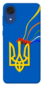 Чехол Квітучий герб для Galaxy A03 Core