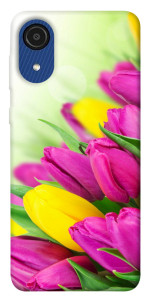 Чехол Красочные тюльпаны для Galaxy A03 Core