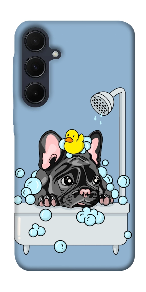 Чохол Dog in shower для Galaxy A35