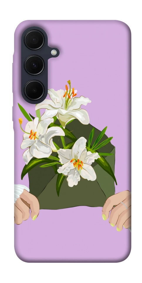 Чохол Flower message для Galaxy A55