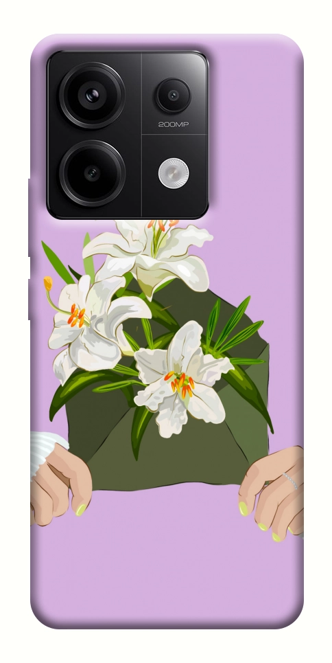 Чохол Flower message для Xiaomi Redmi Note 13 Pro 4G