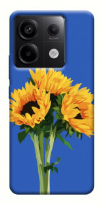 Чохол Bouquet of sunflowers для Xiaomi Redmi Note 13 Pro 4G