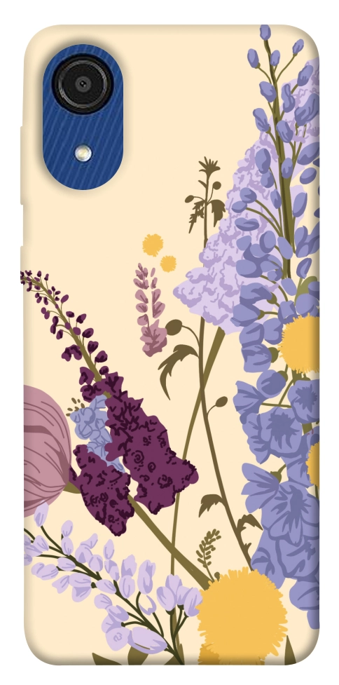 Чохол Flowers art для Galaxy A03 Core