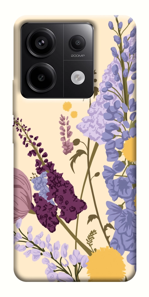 Чохол Flowers art для Xiaomi Redmi Note 13 Pro 4G