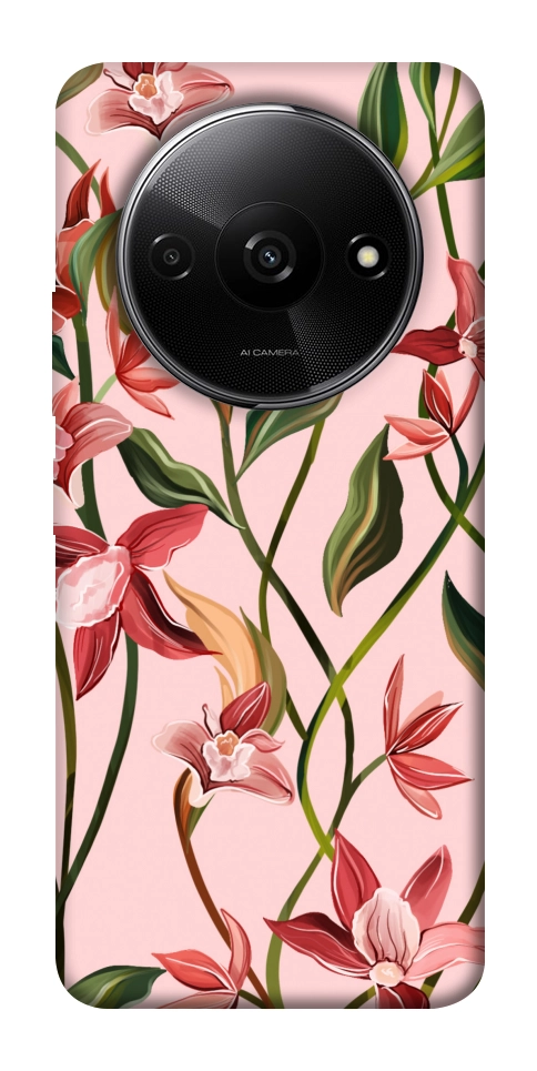 Чехол Floral motifs для Xiaomi Redmi A3