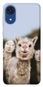 Чехол Funny llamas для Galaxy A03 Core