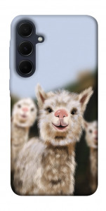 Чохол Funny llamas для Galaxy A35