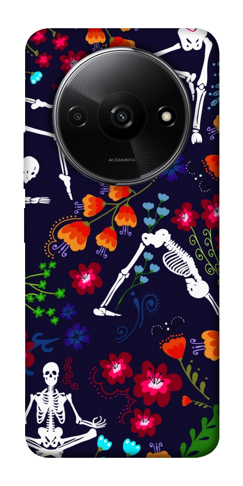 Чехол Yoga skeletons для Xiaomi Redmi A3