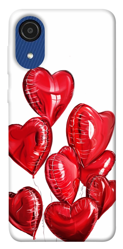 Чохол Heart balloons для Galaxy A03 Core