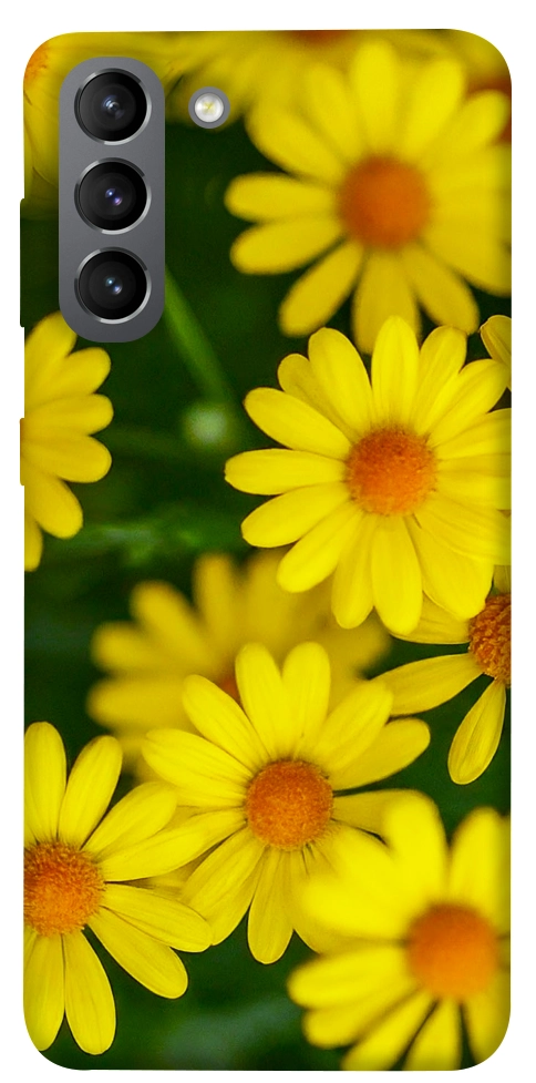 Чехол Yellow chamomiles для Galaxy S21