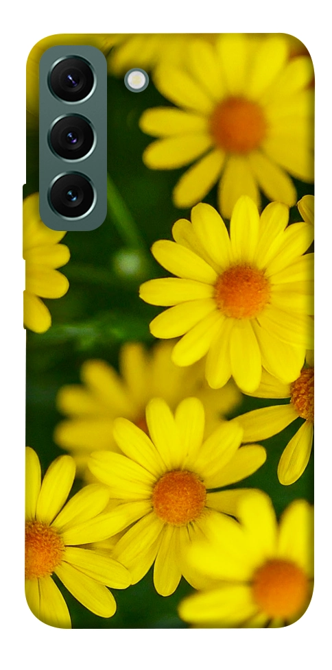 Чехол Yellow chamomiles для Galaxy S22