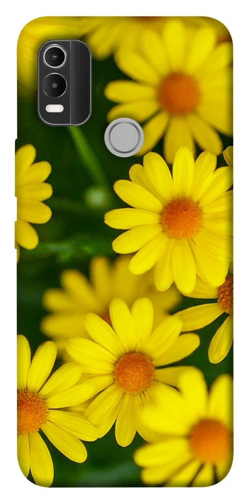 Чехол Yellow chamomiles для Nokia C21 Plus