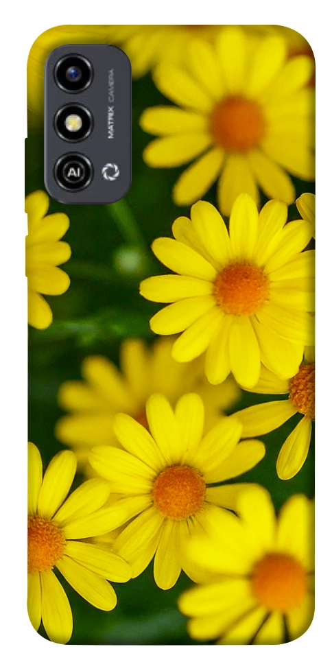 Чехол Yellow chamomiles для ZTE Blade A53