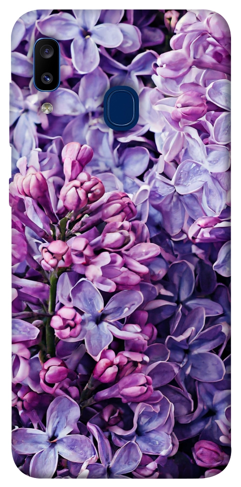 Чехол Violet blossoms для Galaxy A20 (2019)