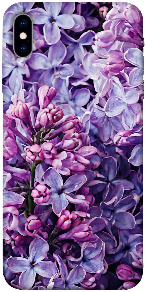 Чохол Violet blossoms для iPhone XS