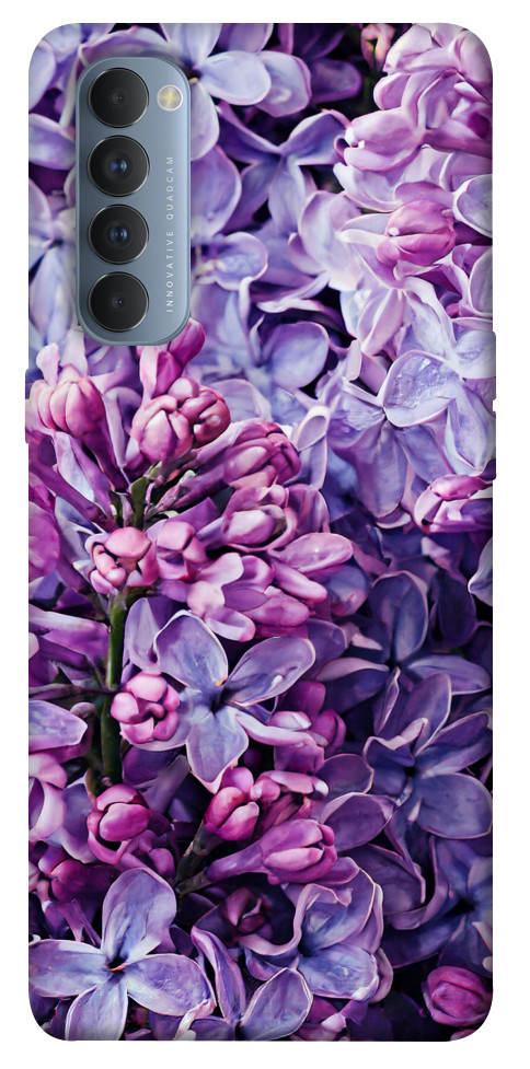 Чохол Violet blossoms для Oppo Reno 4 Pro