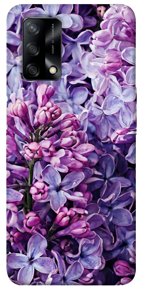 Чохол Violet blossoms для Oppo A74 4G