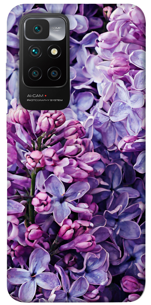 Чохол Violet blossoms для Xiaomi Redmi 10