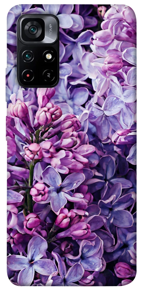 Чехол Violet blossoms для Xiaomi Poco M4 Pro 5G