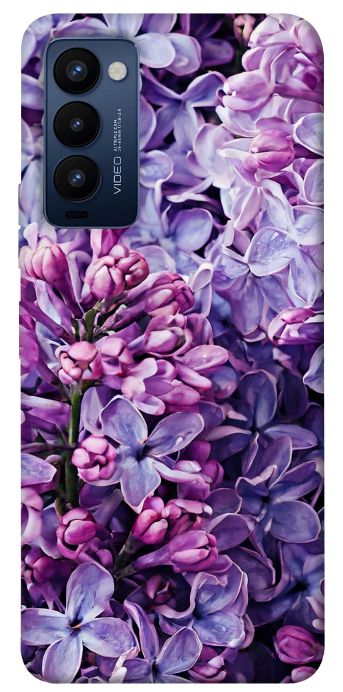 Чехол Violet blossoms для TECNO Camon 18