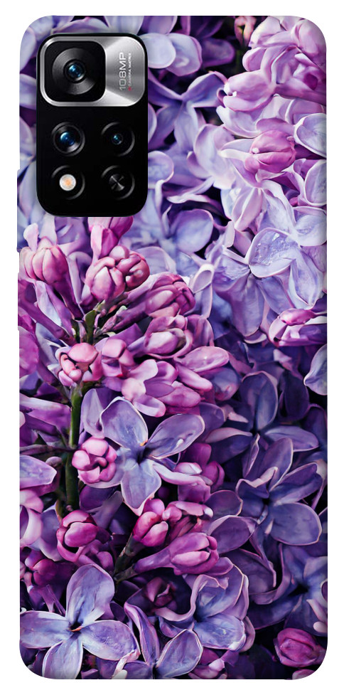 Чохол Violet blossoms для Xiaomi Redmi Note 11 5G