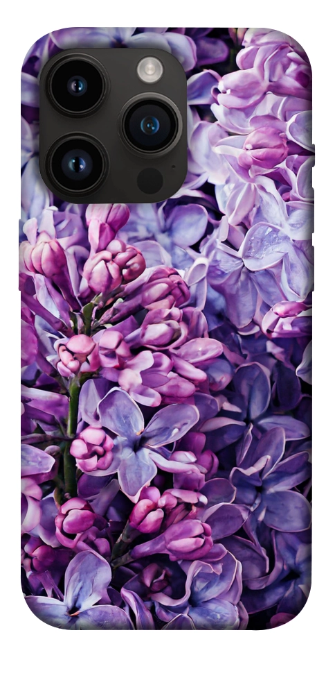 Чохол Violet blossoms для iPhone 14 Pro