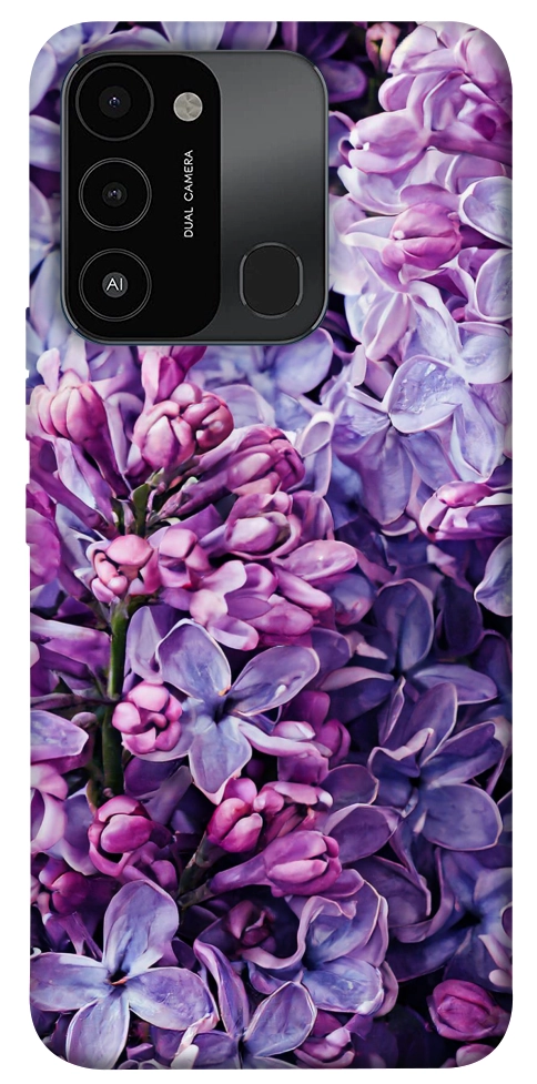 Чохол Violet blossoms для TECNO Spark 8C