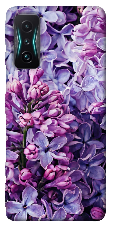 Чехол Violet blossoms для Xiaomi Redmi K50 Gaming