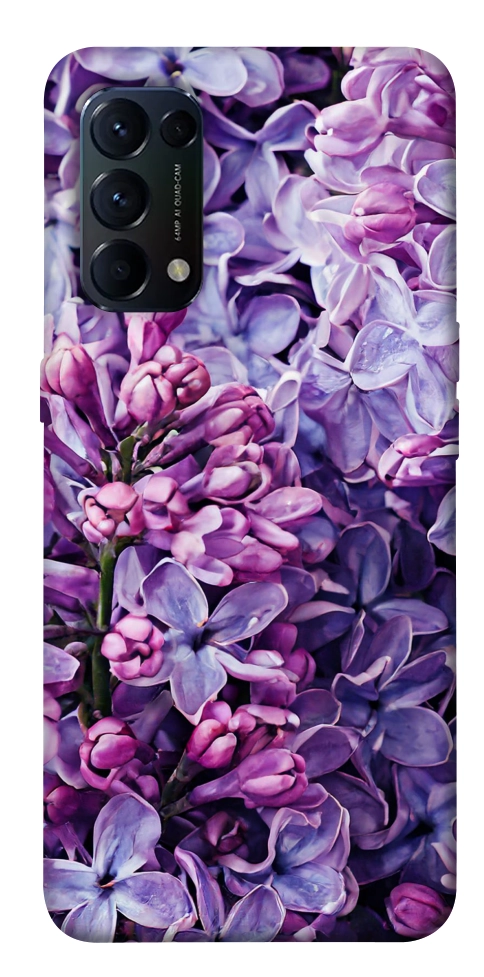 Чохол Violet blossoms для Oppo Reno 5 4G