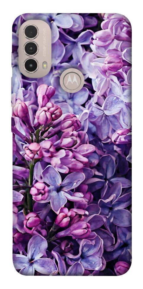 Чехол Violet blossoms для Motorola Moto E30