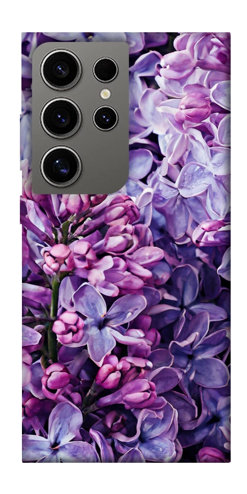 Чохол Violet blossoms для Galaxy S24 Ultra