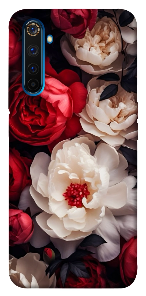 Чехол Velvet roses для Realme 6 Pro