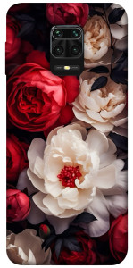 Чехол Velvet roses для Xiaomi Redmi Note 9 Pro Max