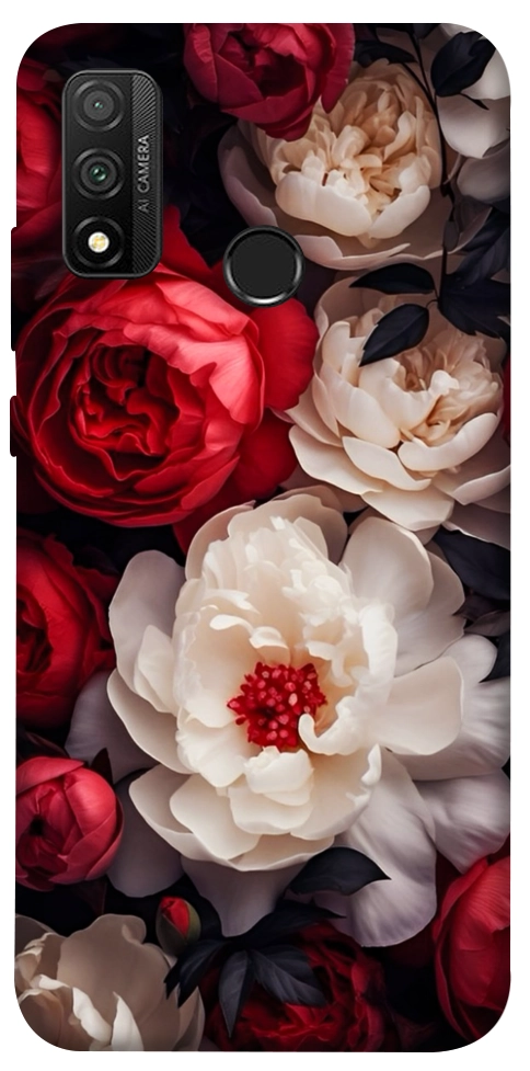 Чохол Velvet roses для Huawei P Smart (2020)