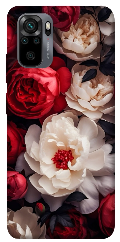 Чехол Velvet roses для Xiaomi Redmi Note 10