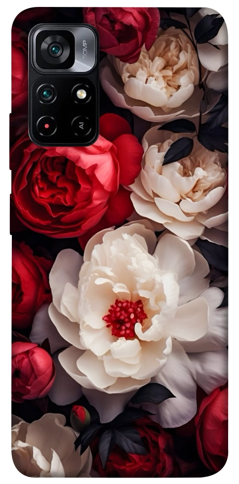 Чехол Velvet roses для Xiaomi Poco M4 Pro 5G