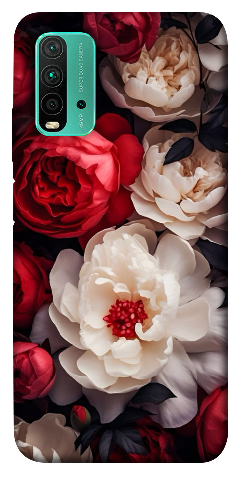 Чохол Velvet roses для Xiaomi Redmi Note 9 4G